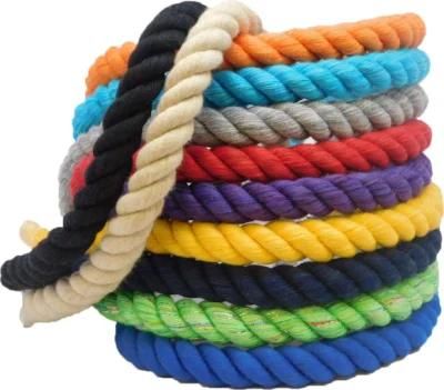 Strong Triple-Strand Rope Dog Leash for Sports, D&eacute; Cor, Pet Toys, Crafts, Macram&eacute; &amp; Indoor Outdoor Use