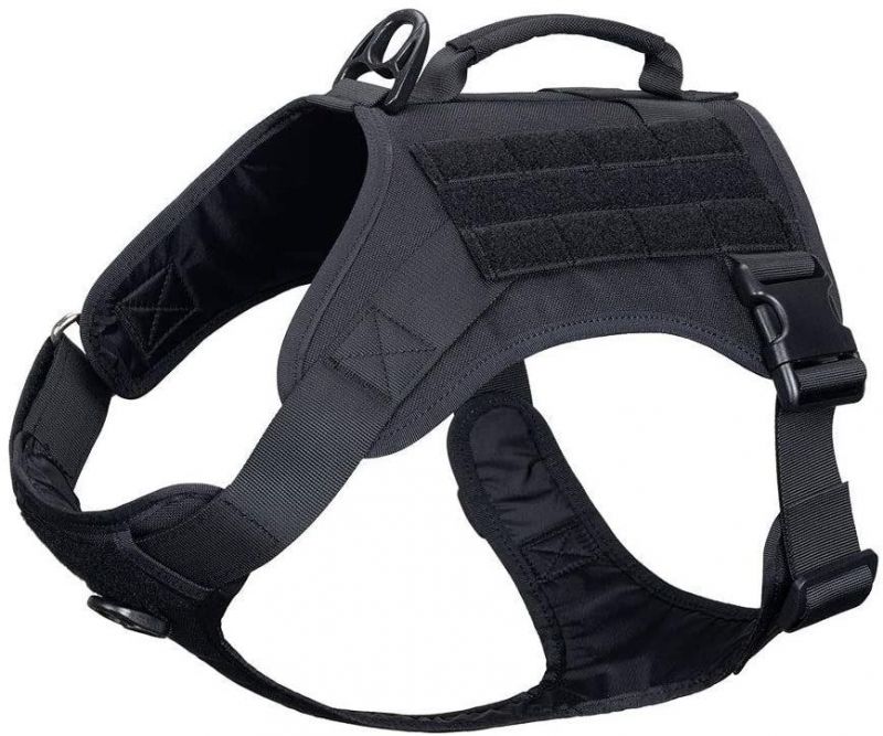 Tactical Dog Harness Vest with Handle Military Dog Harness