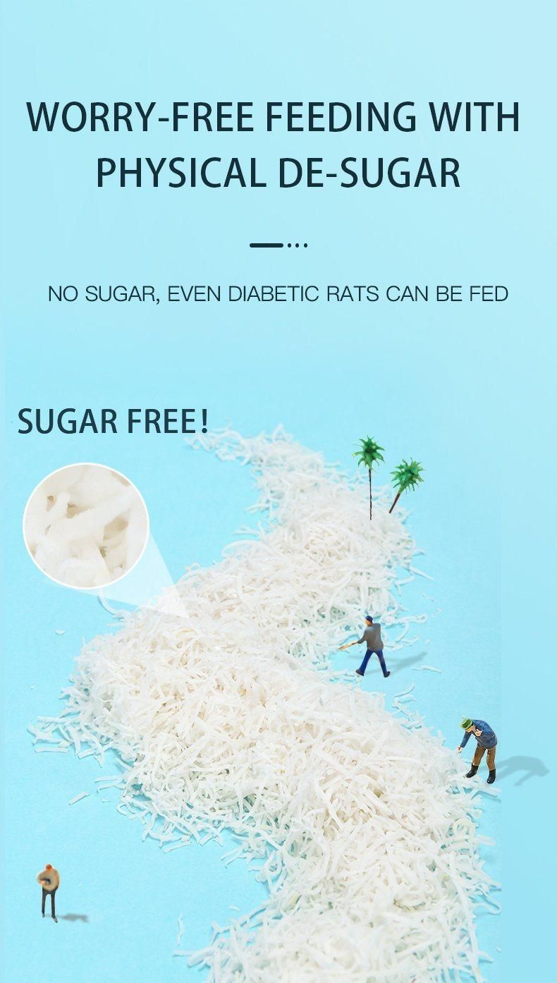 Yee Shredded Coconut No Suger Adding Health Food Small Pet Hamster Snacks
