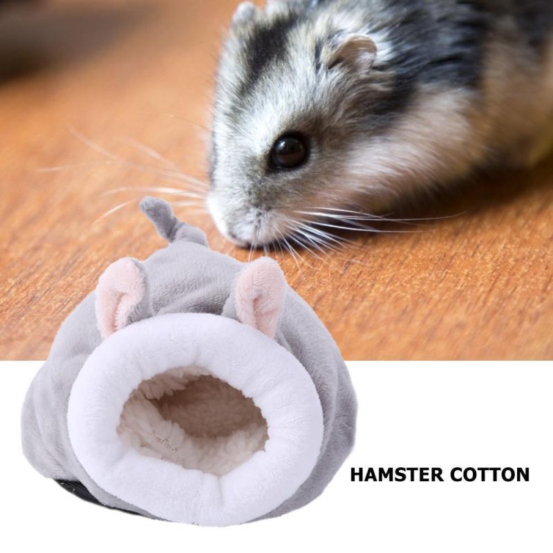 Pet Cage for Hamster Accessories Pet Bed Mouse Cotton House Small Animal Nest Winter Warm