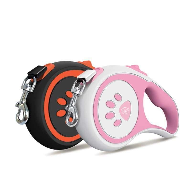 Custom Company Logo Fashion Retractable Dog Leash in Stock