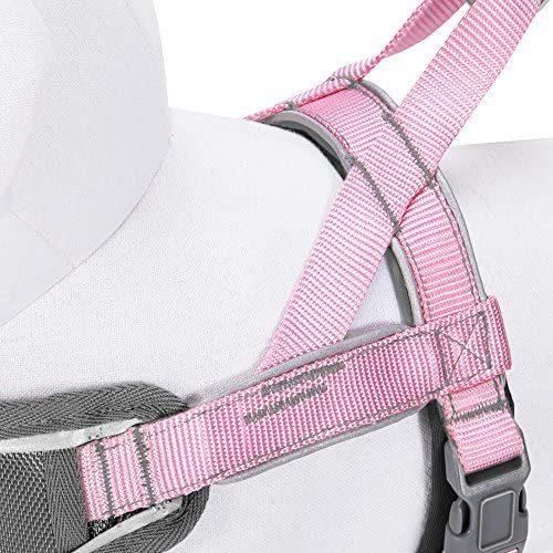 Soft & Comfortable 3m Reflective Strips Nylon Neoprene Padded Training Dog Harness