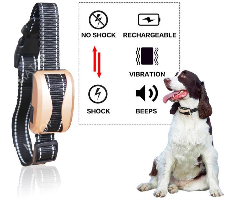 Pet Dog Waterproof Rechargeable Anti Bark Collar Pet Products