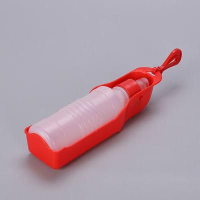 Pet Water Water Bottle Dogs Wholesale Factory Manufacturer Plastic Travel Drink Feeder Portable Pet Dog Water Bottle