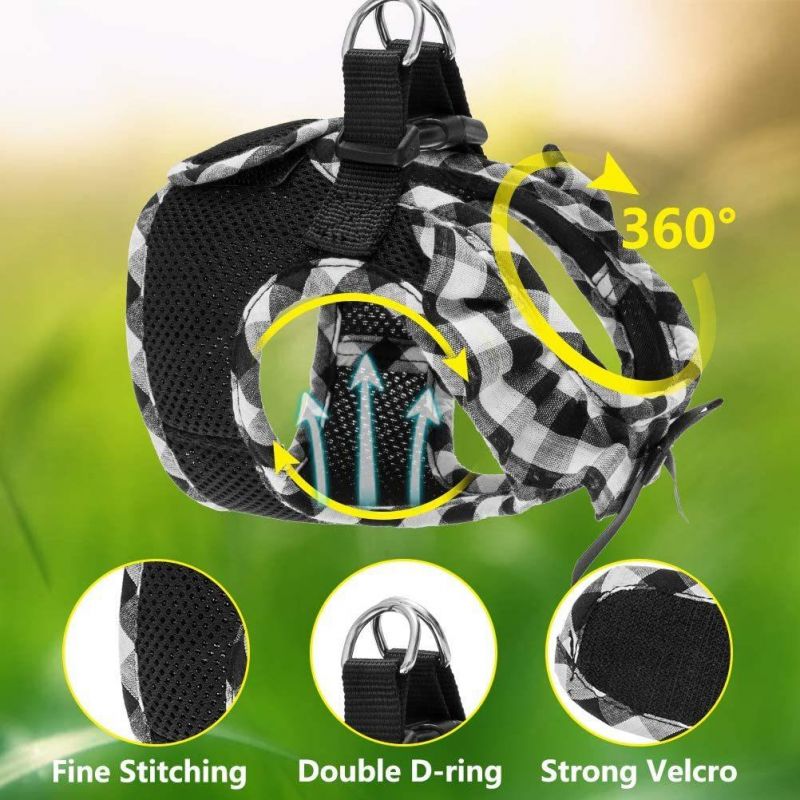 Soft Mesh Dog Vest Harness Puppy Padded Pet Harnesses