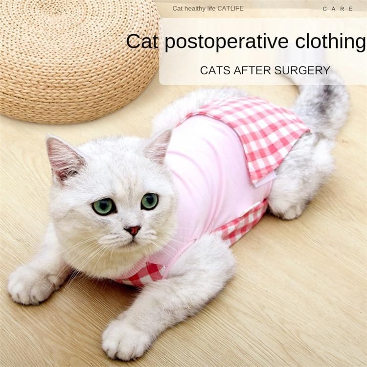 Factory Wholesale Soft Adjustable Pet Recovery Clothes Dog Bite Wound Care Cat Suit After Surgery
