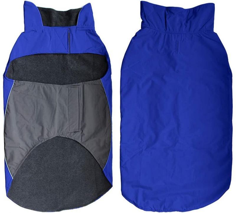 Waterproof Dog Jacket Fleece Lined Dog Coat for Winter Warm