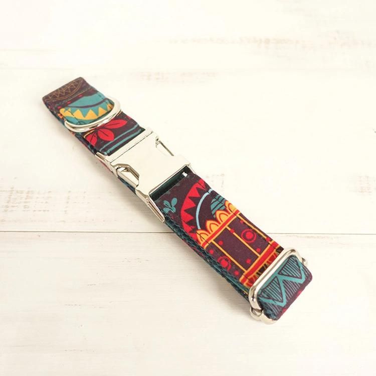 Fashion Unique Soft and Safe Tribal Style Dog Collar, for Small Medium Large Dogs