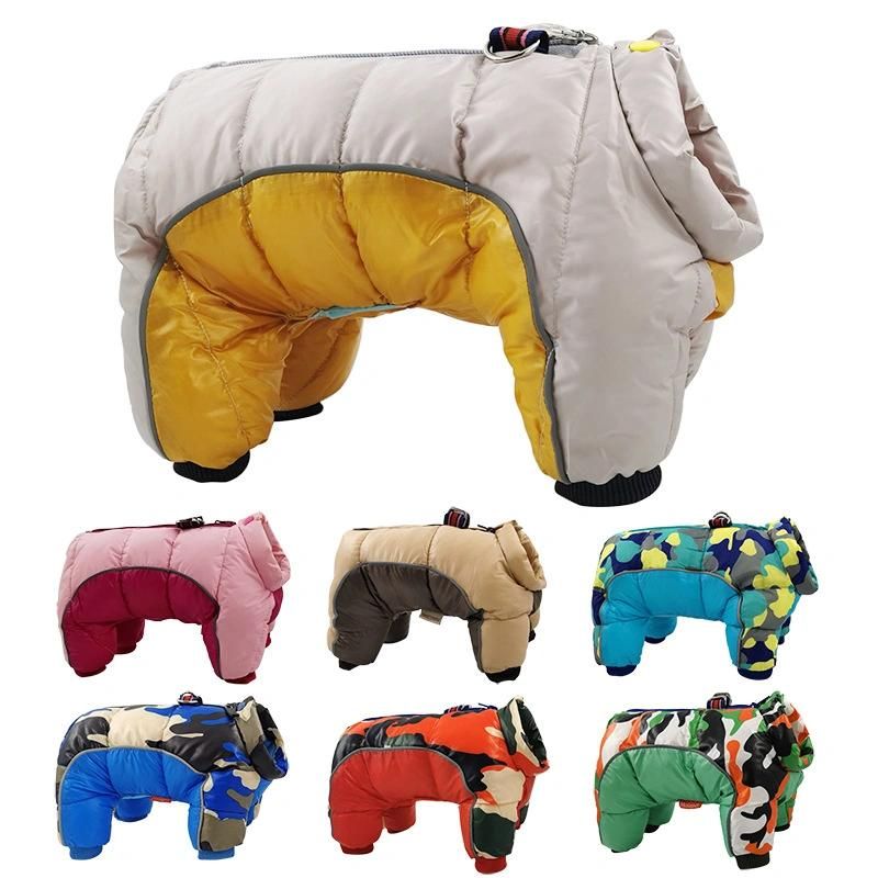 Hot Selling Big Cotton Dog Clothes Pet Apparel Coat Vest