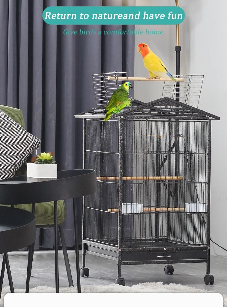 Wholesale Large Stainless Steel Aviary Bird Cage