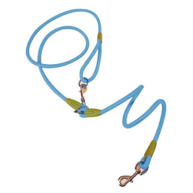 Durable Double-Ended Reflective Diagonal Rope Shoulder Strap Dog Leash