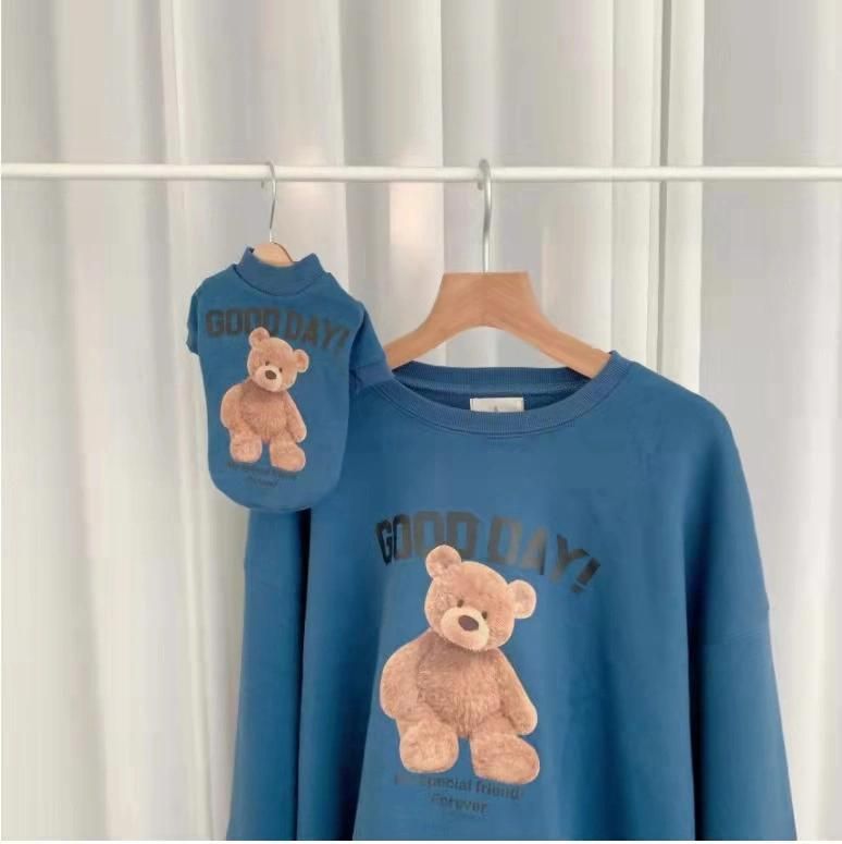 Instagram Hot Selling Matching Dog Mama and Papa Human Parents Pet Clothes for Big Puppy Dogs