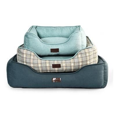 Custom Fashion Non-Skid Bottom Small Animal Soft Pet Bed