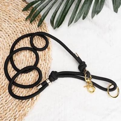 2022 Manafacture OEM Durable Custom Design Handmade Strong Hands Free Dog Leash Custom Nylon Dog Rope Lead Leash Dog Leash Strong Dog Leash