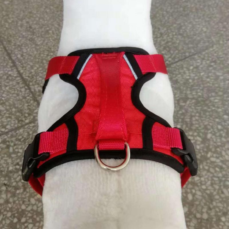 2022 High Quality Soft Reflective Dog Harness with Handle