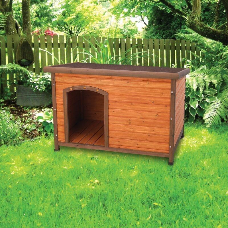 Premium Dog House Solid Wood Bed for Pet