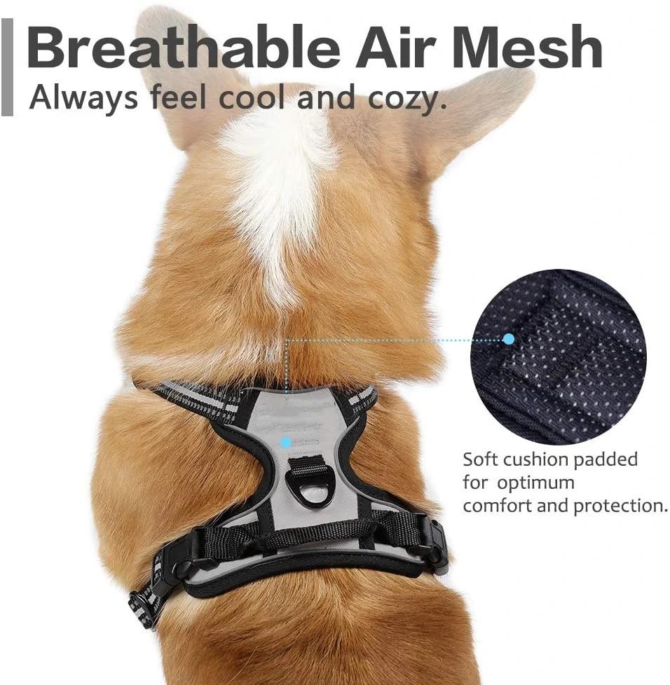 Non-Pulling Dog Harness Reflective Dog Harness