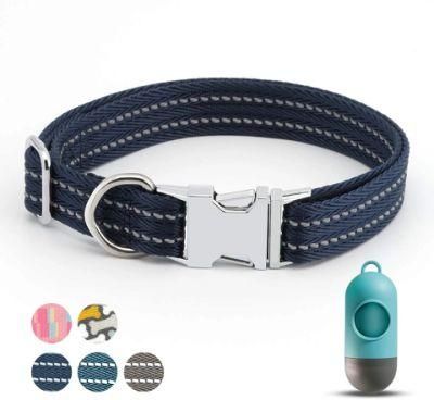 Durable Metal Buckle Pet Products Dog Collar for Small Dogs