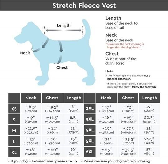 Fleece Dog Coats Easy on & off Dog Overalls