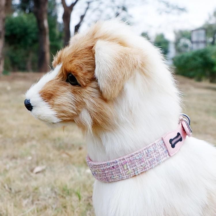 Good Quality Hunting Unique Personalised Metal Buckle PU Leather Dog Collar
