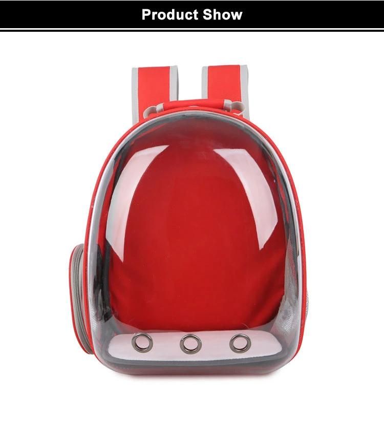 Airline-Approved Travel Cats and Dog Puppies Bubble Backpack Transparent Capsule Ventilated Small Pet Backpack Bag Carrier