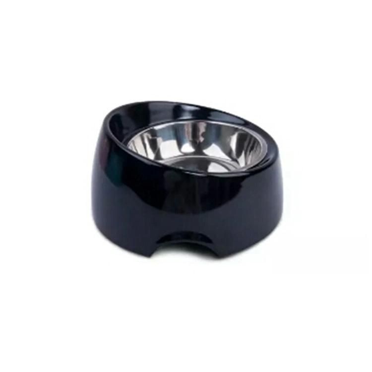 Melamine Beveled Mouth Pet Bowl American Dog Bowl Is Resistant to Fall Without Stainless Steel Basin