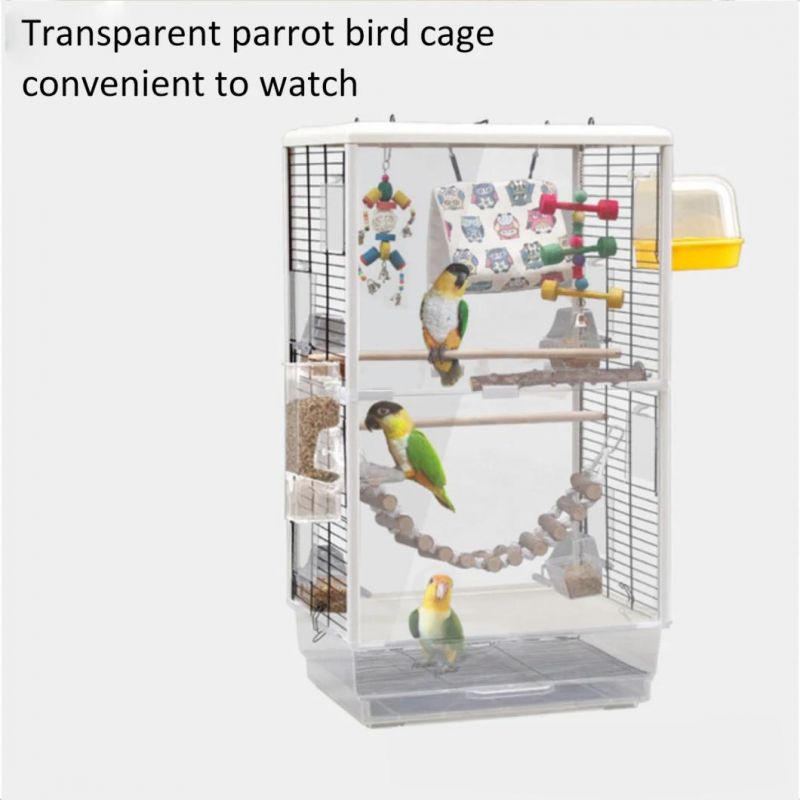 Customize OEM ODM Portable Parrot Starling Fancy Large Breeding Birds Cages