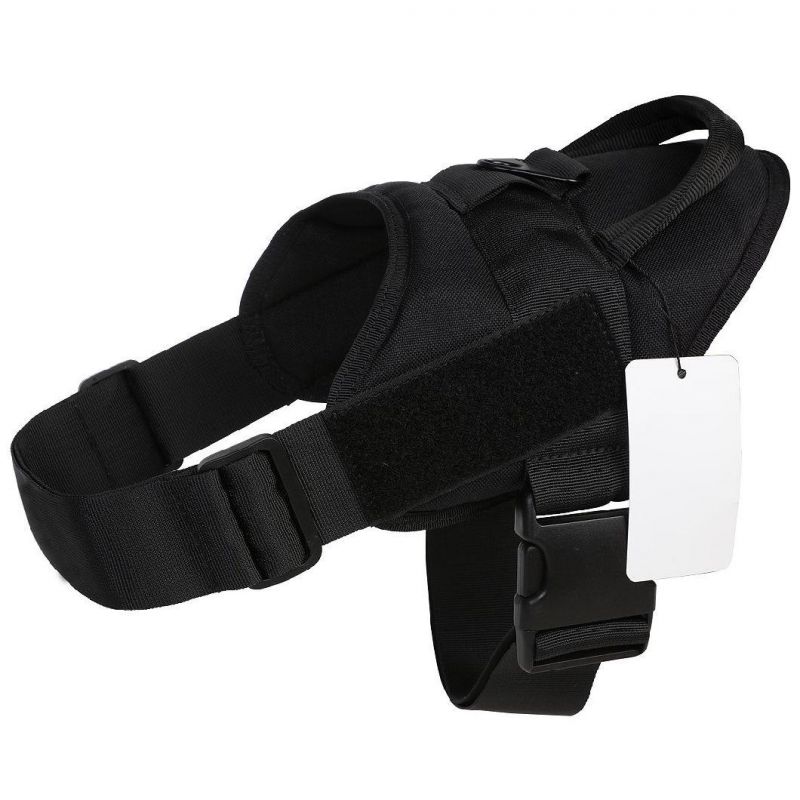 Tactical Dog Harness with Grab Handle, Durable Nylon, 4 Color