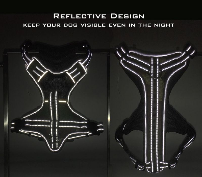 No Pull Reflective Adjustable Training Wholesale Travel Breathable Dog Products