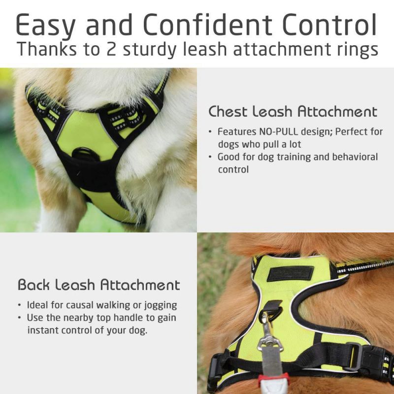 Outdoor Easy Control Pet Harness for Small Medium Large Dogs