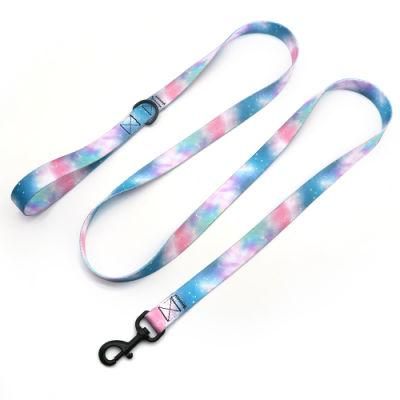 Latest Design Wholesale Dog Products Polyester Durable Colorful Buckle Dog Leash