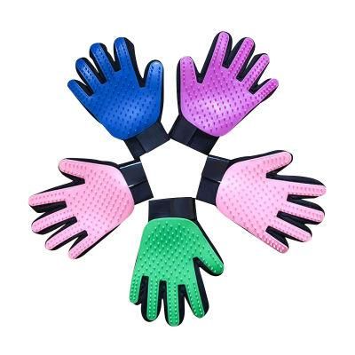 Pet Grooming Glove Five Fingers Hair Removal