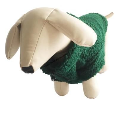 Warm Zip Lamb-Fleece Soft-Lined Coat Dog Accessories Apparel Pet Clothes