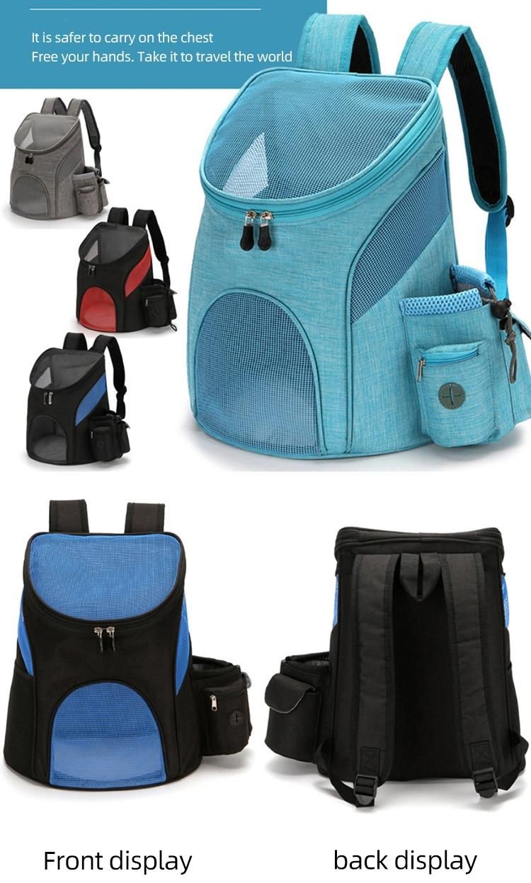 Quality Assured Cat Dog Backpack Small Dog Backpack with Removable Pad Pet Travel Backpack