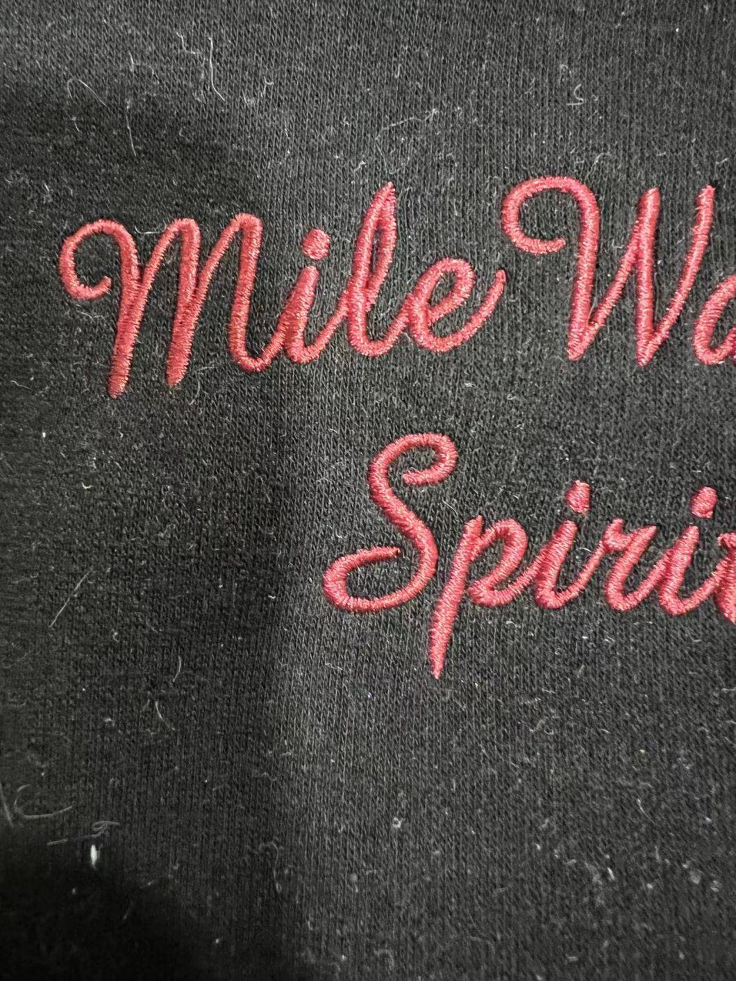 "I Mile Walkies Spirit" Pet Clothing Pet Coat Pet School Uniform Style Clohting
