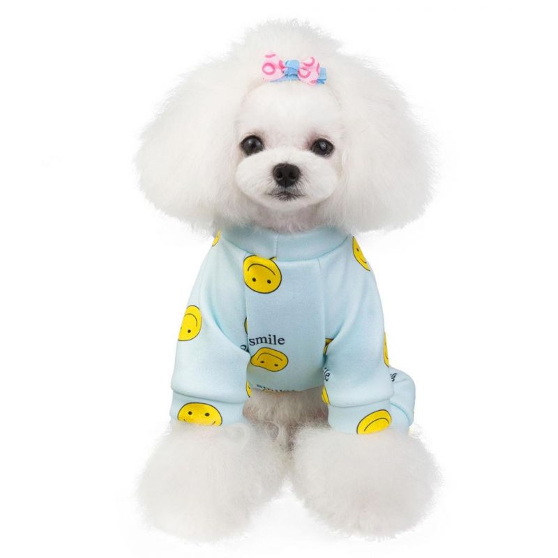 Spring and Summer Pet Accessories New Pet Clothes Spray Paint Shirt Large and Small Dog General Pet Clothes Jacket