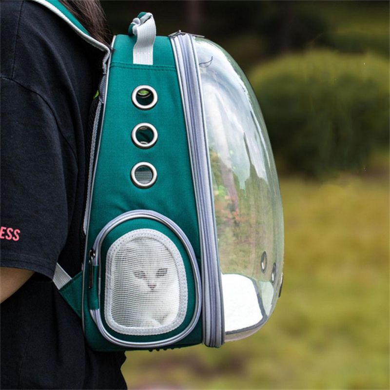 Cat Carrier Pet Shoulder Bag Carriers Backpack Travel Transparent Bag