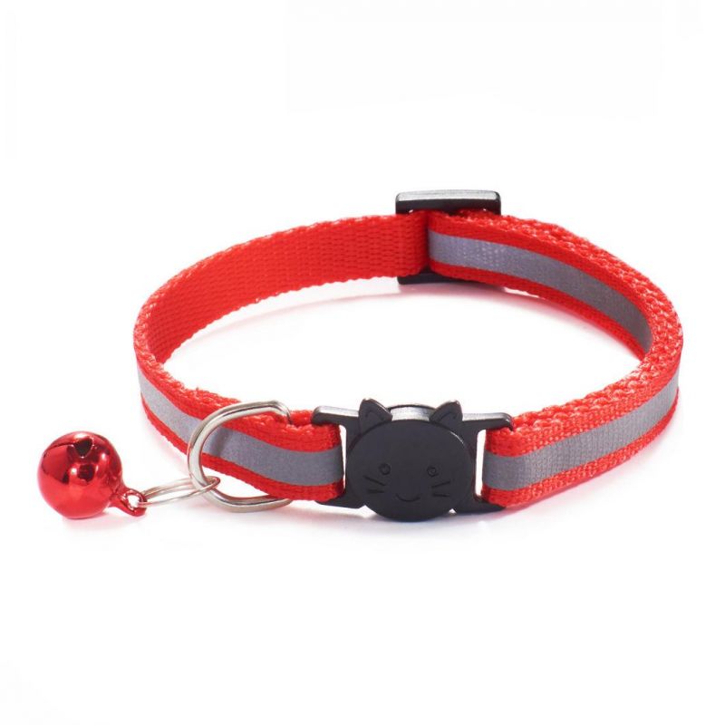 New Colors Reflective Breakaway Adjustable Pet Cat Collar Products