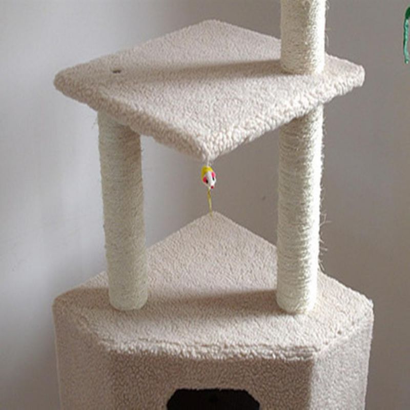 Hot Climbing Frame Pet Home Cat Luxury Jumping Frame Wood Furniture Pet Toy Cat Scratcher Toys 5 Layers Cat Tree