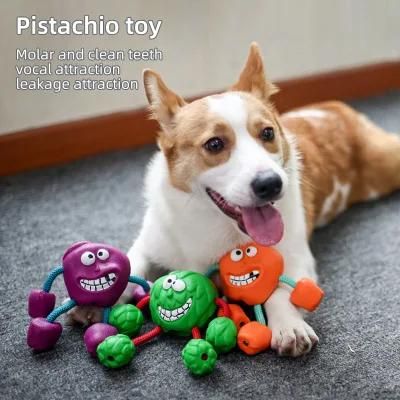 Best Pet Products Optional Color Molar Clean Teeth Pistachio Dog Toy