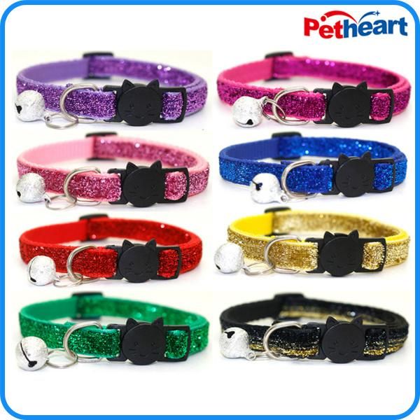Pet Product Supply Nylon Dog Cat Collar with Bell