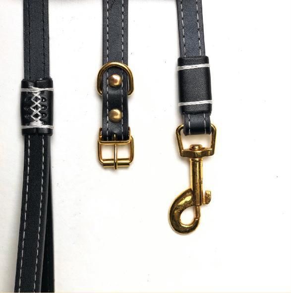 Pet Supplier Wholesale Leather Pet Collar and Custom Dog Collar