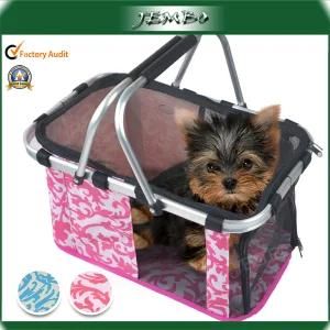 Manufacturer Reusable Promotional Printed Foldable Pet Carry Basket