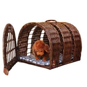 Wholesale Portable Weave Willow Modern Large Pet Cage