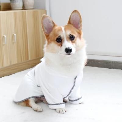 Quick Dry Soft Pet Robe with Absorbent Microfiber (MD20CT001)