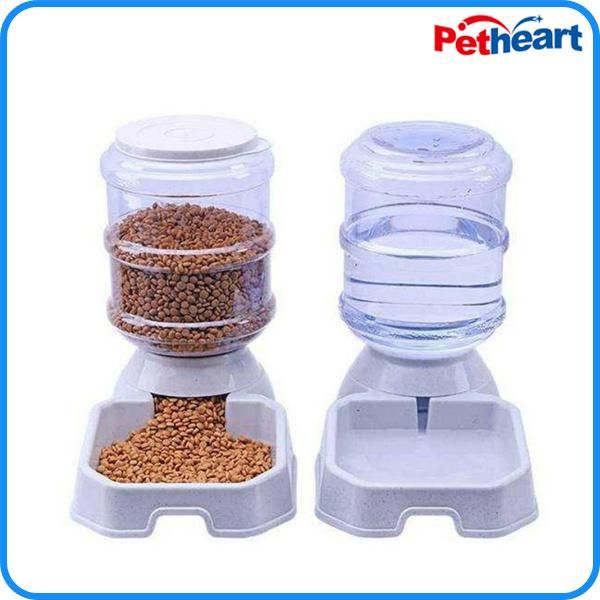 Automatic Pet Dog Cat Feeder Drink Bowl