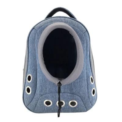 High Quality Pet Accessories Cation Polyester Material Pet Carrier Breathable Pet Dog Cat Backpack