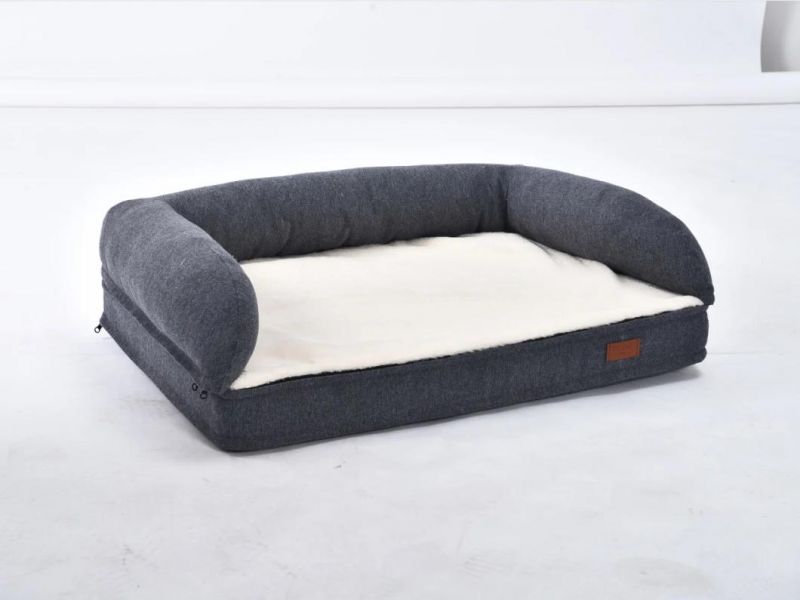 Sofa Fabric Memory Foam Pet Cat Dog Sofa Bed