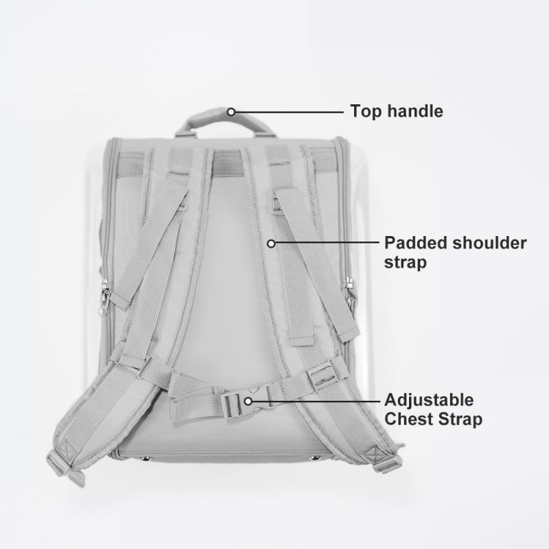 Wholesale Fashion Luxury Breathable Backpack Bag Cat Dog Pet Accessories