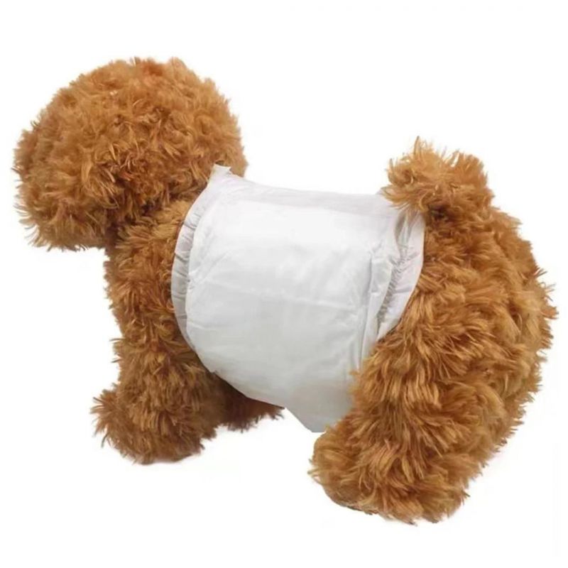 Manufacture High Absorbent Pet Poochpant Diaper Wholesale Cheap Cotton Pet Diaper Puppy Dog Diaper